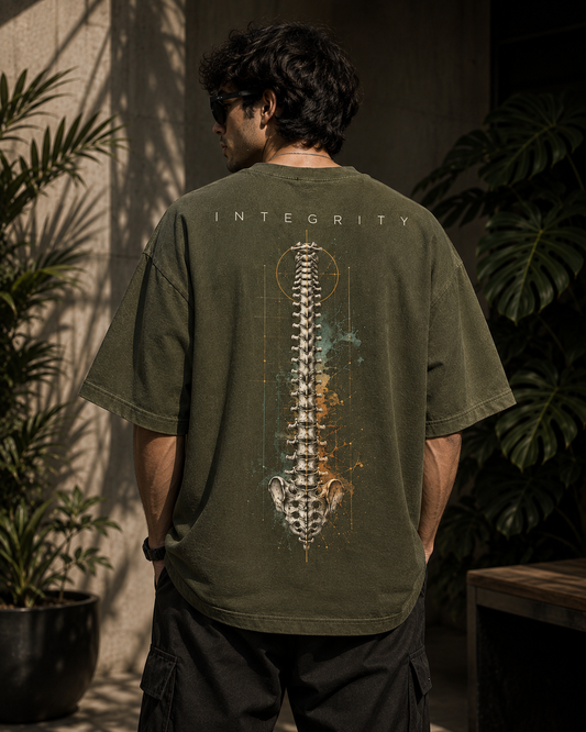 Integrity | Oversized T-Shirt | Mossgreen