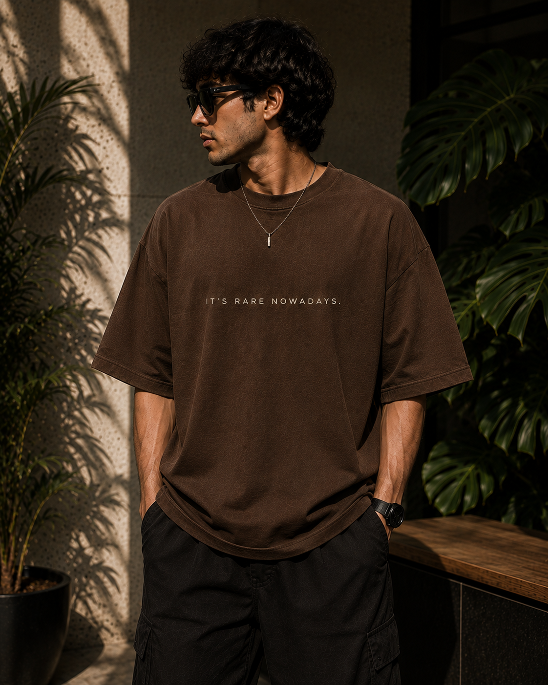 Integrity | Oversized T-Shirt | ChocolateBrown