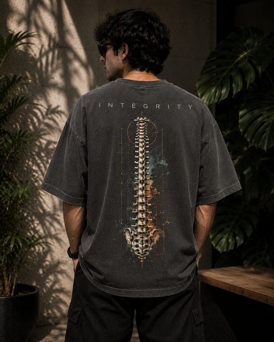 Integrity | Oversized T-Shirt | CharcoalGray