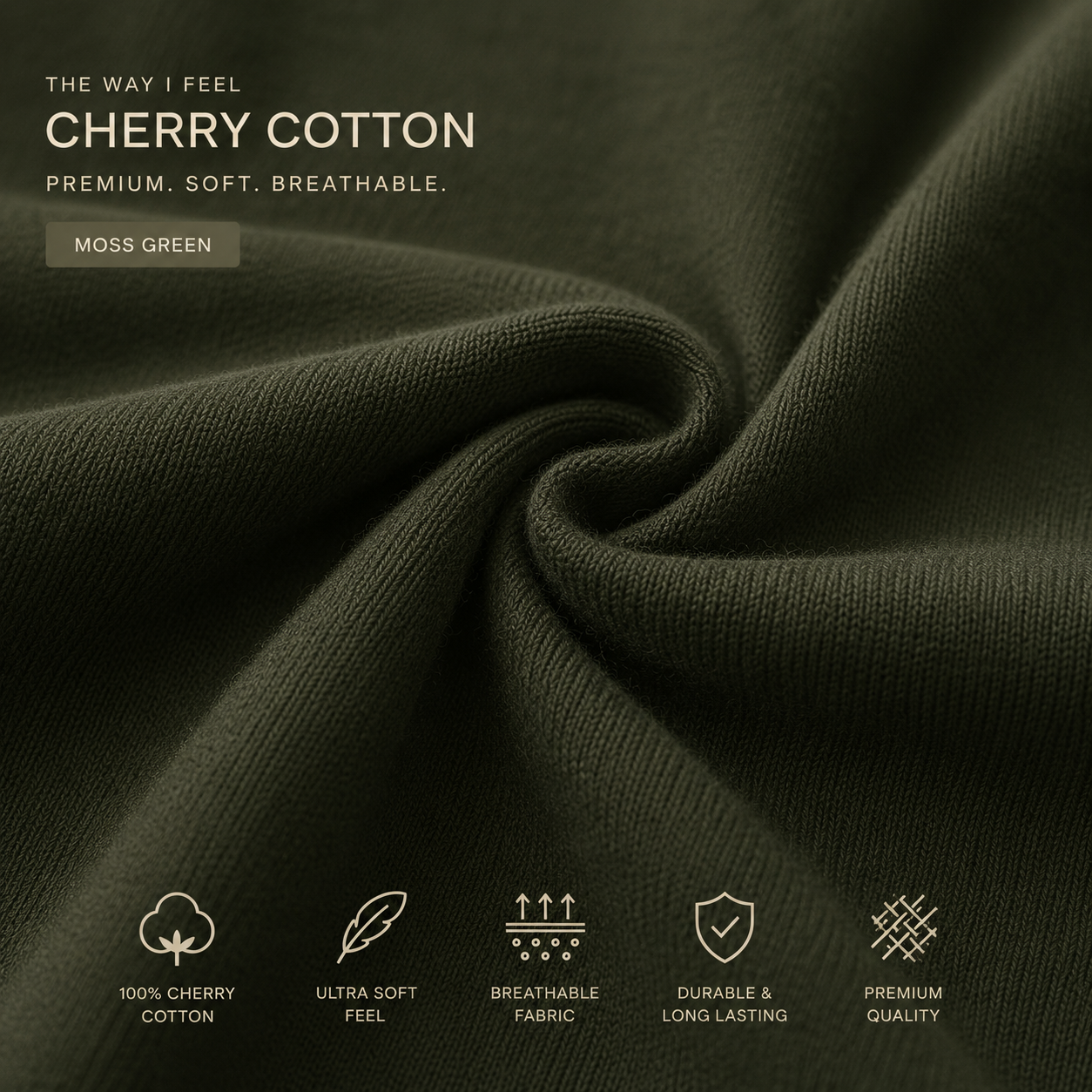 Comfort Zone | Oversized T-Shirt | Mossgreen