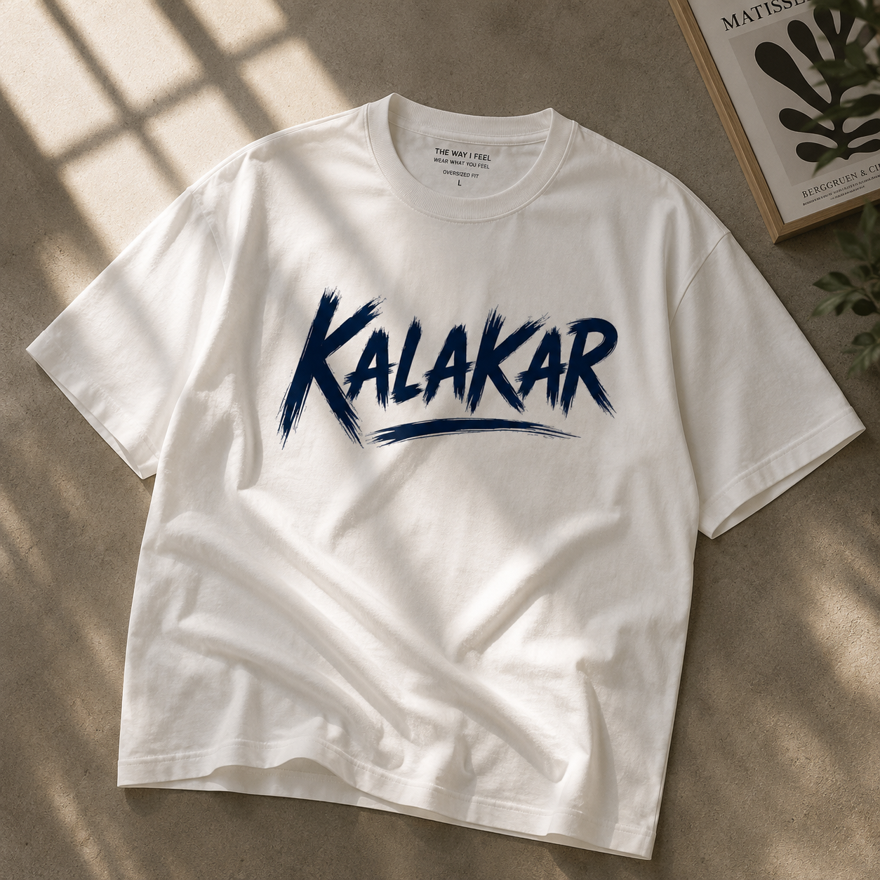 Kalakar | Oversized T-Shirt | White