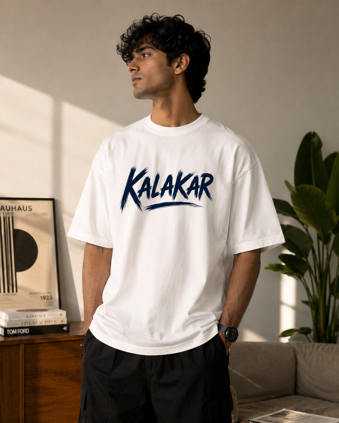 Kalakar | Oversized T-Shirt | White