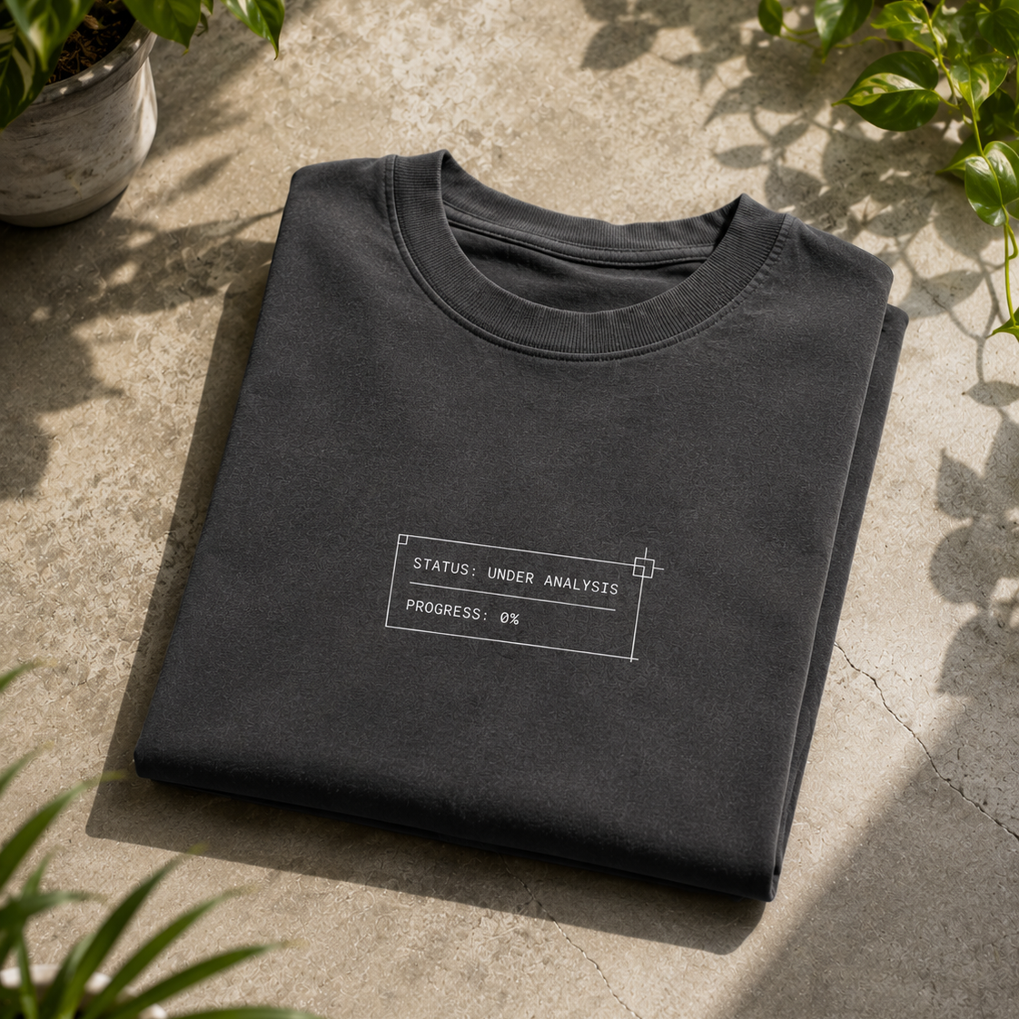 Analysis | Oversized T-Shirt | CharcoalGray