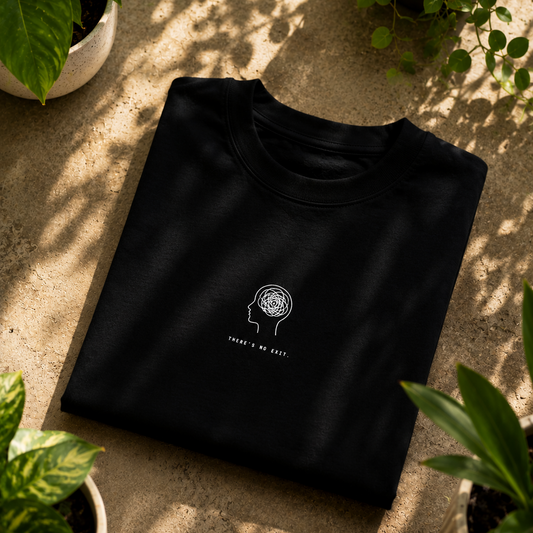 NO Exit | Oversized T-Shirt | Black