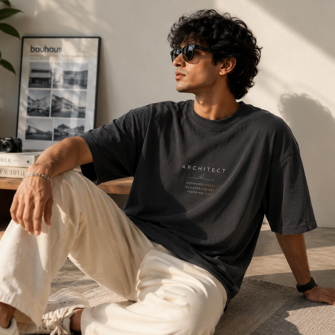 Architect | Oversized T-Shirt | CharcoalGray