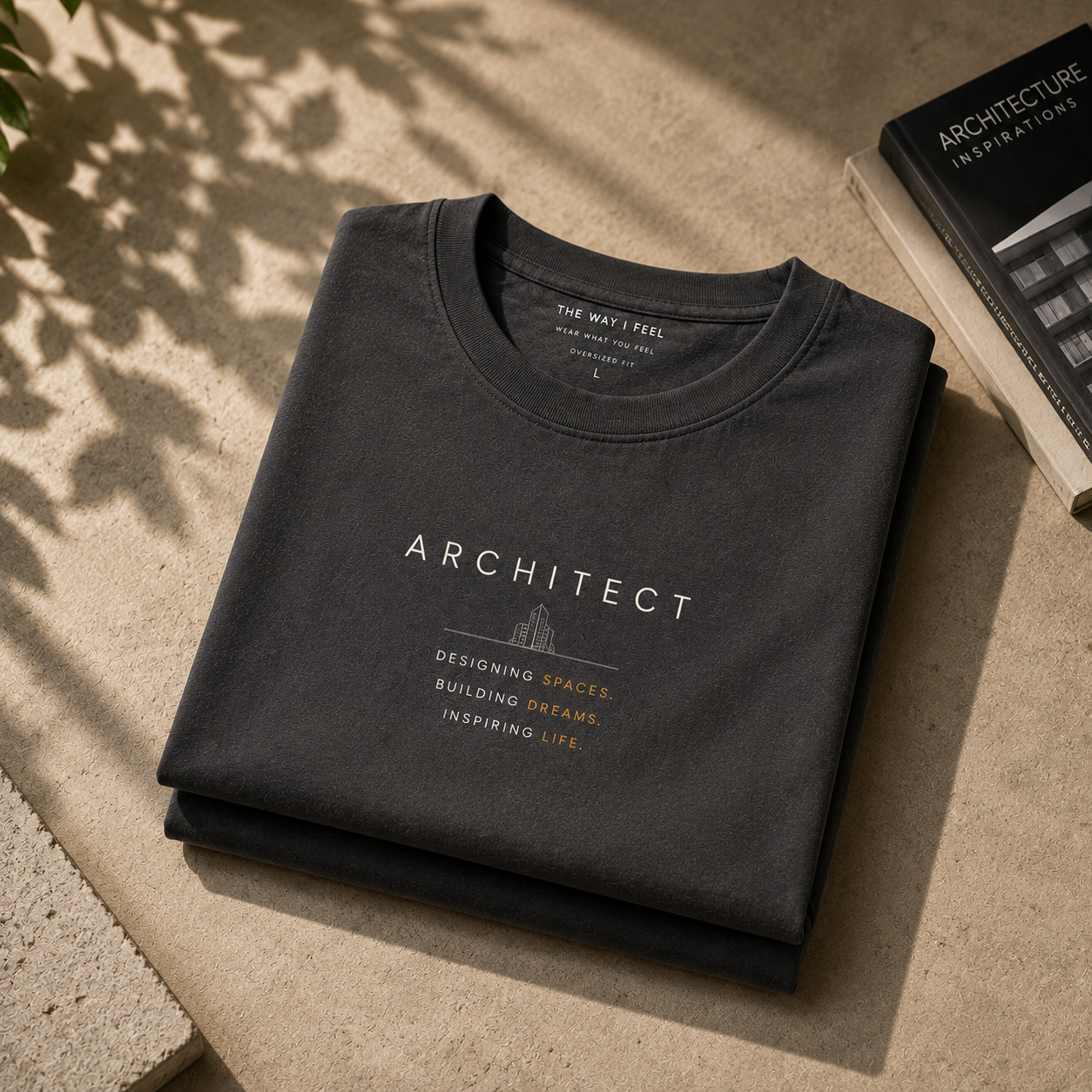 Architect | Oversized T-Shirt | CharcoalGray