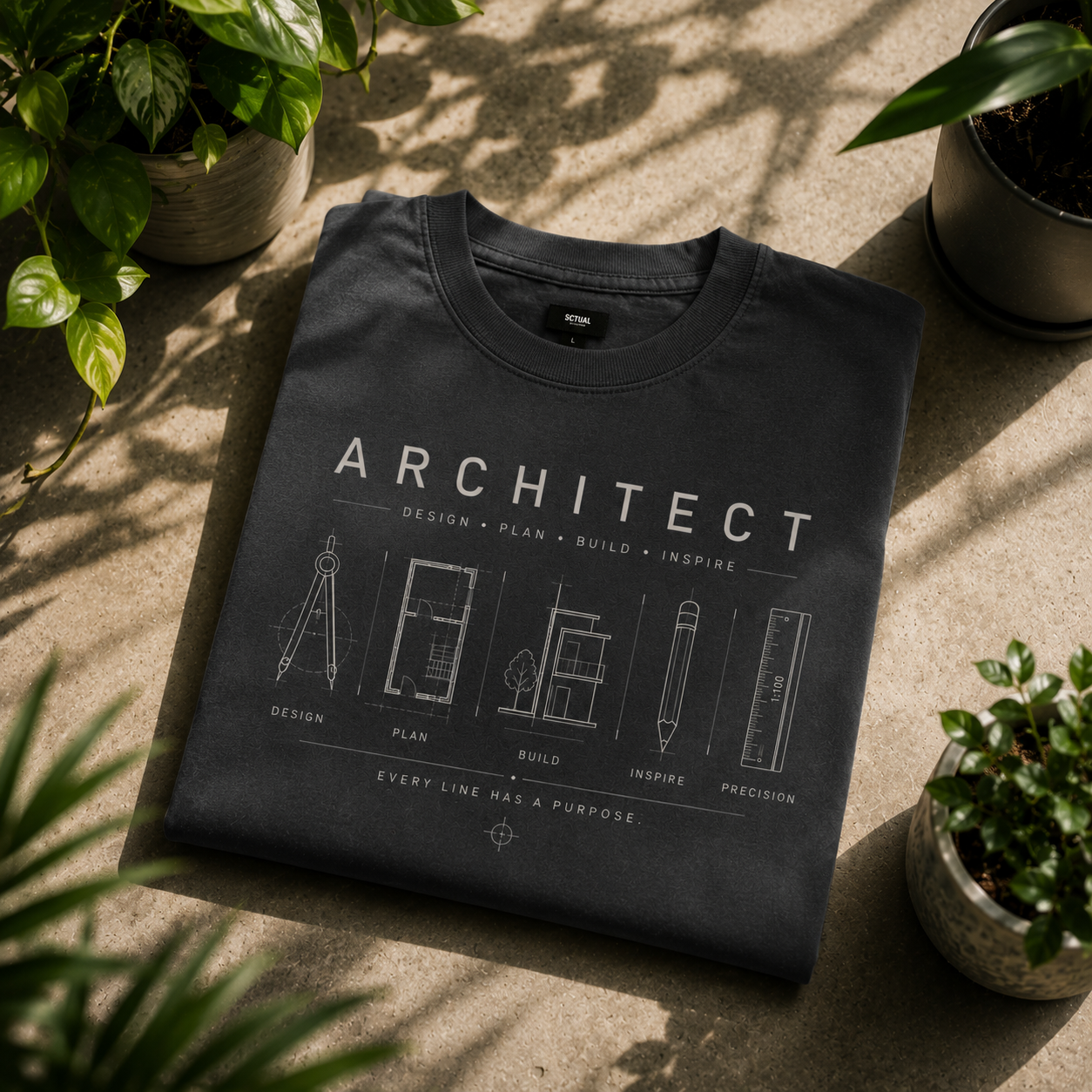 Purpose | Oversized T-Shirt | CharcoalGray