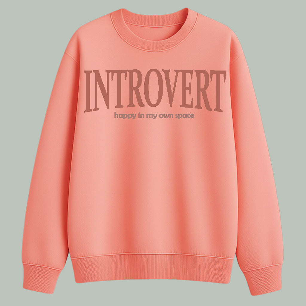 Introvert | Sweatshirt | Light Colors