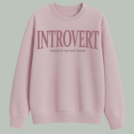Introvert | Sweatshirt | Light Colors