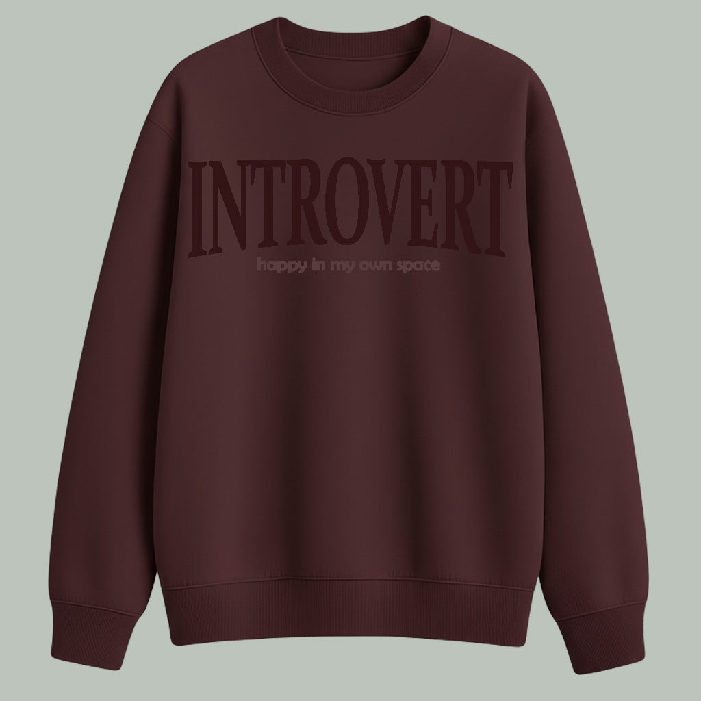 Introvert | Sweatshirt | Dark Colors