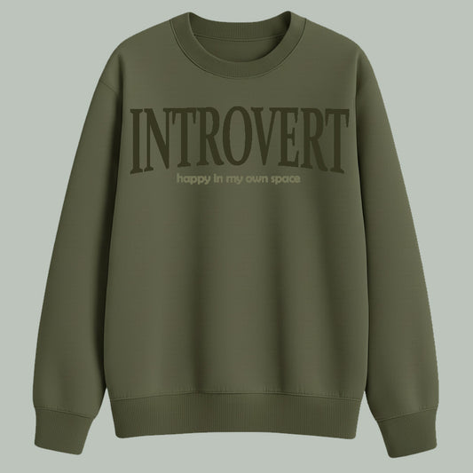 Introvert | Sweatshirt | Dark Colors