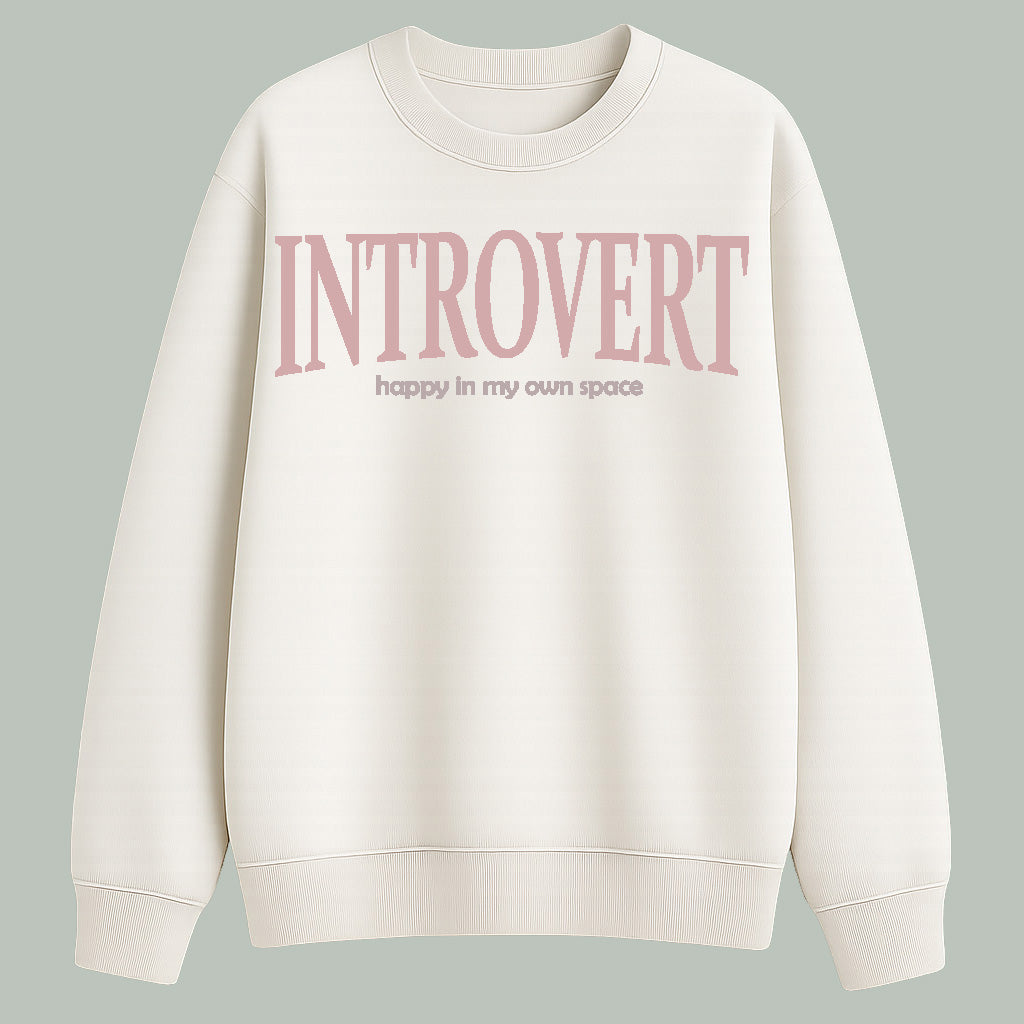 Introvert | Sweatshirt | Light Colors